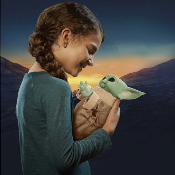 💚 GALACTIC SNACKIN GROGU INTERACTIVE TOY SET 💚 - Picture 3 of 10